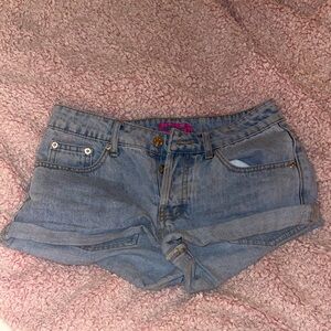 Edikted Denim Shorts - Size: xs 🤍 - Classic Light Blue